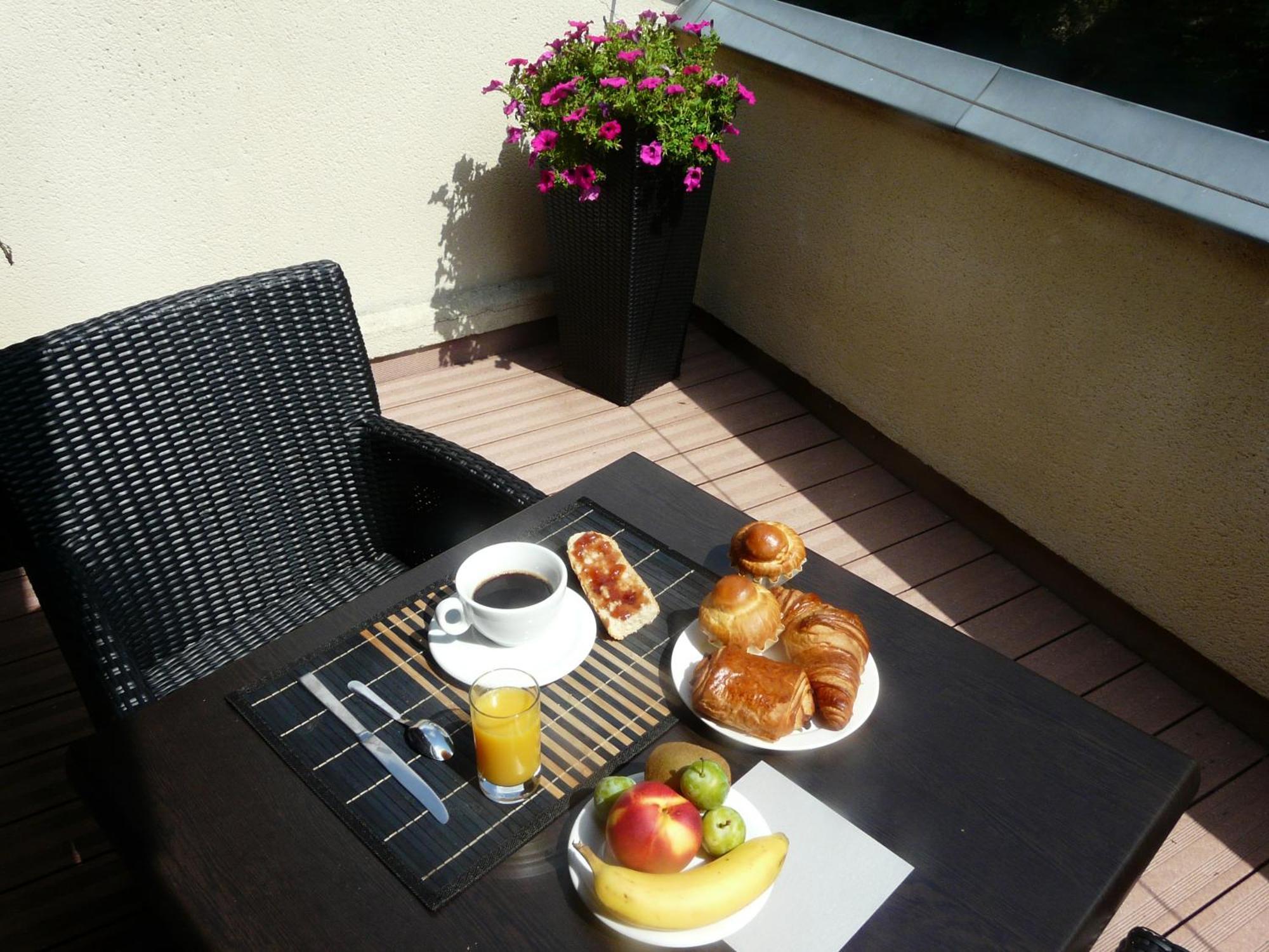 Brit Hotel Du Ban Chaudes-Aigues Eksteriør bilde